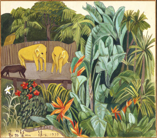 1979 스케치 상파울로동물원